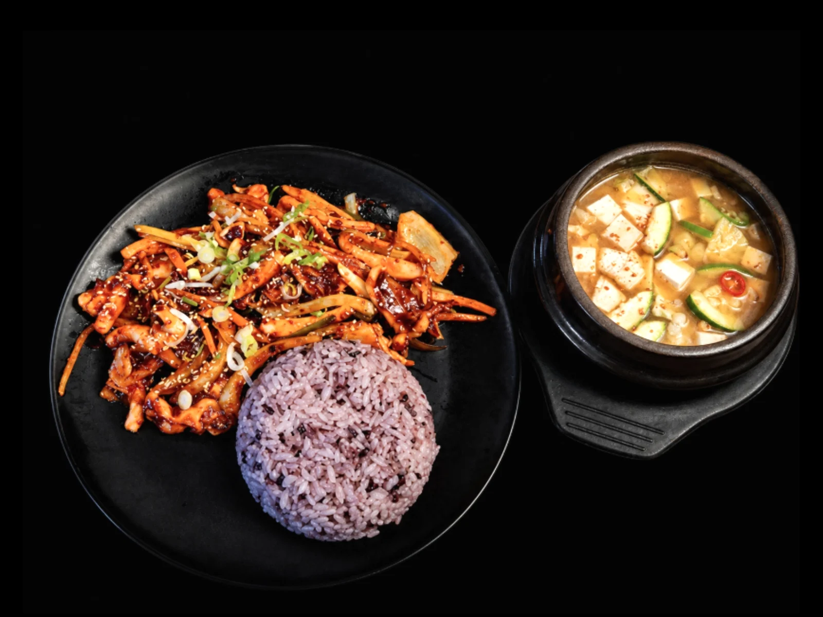 Spicy Squid Over Rice 오징어덮밥