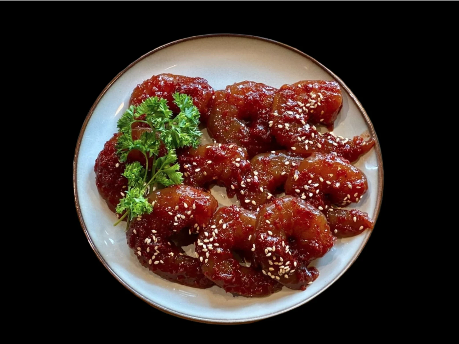 Spicy Marinated Raw Shrimps 양념새우장