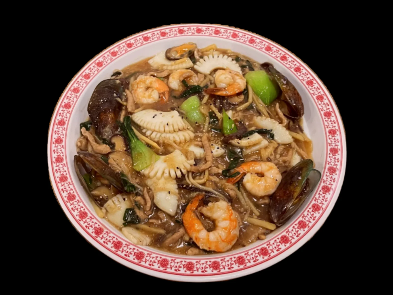 Stir-Fried Meat and Seafood (유산슬)