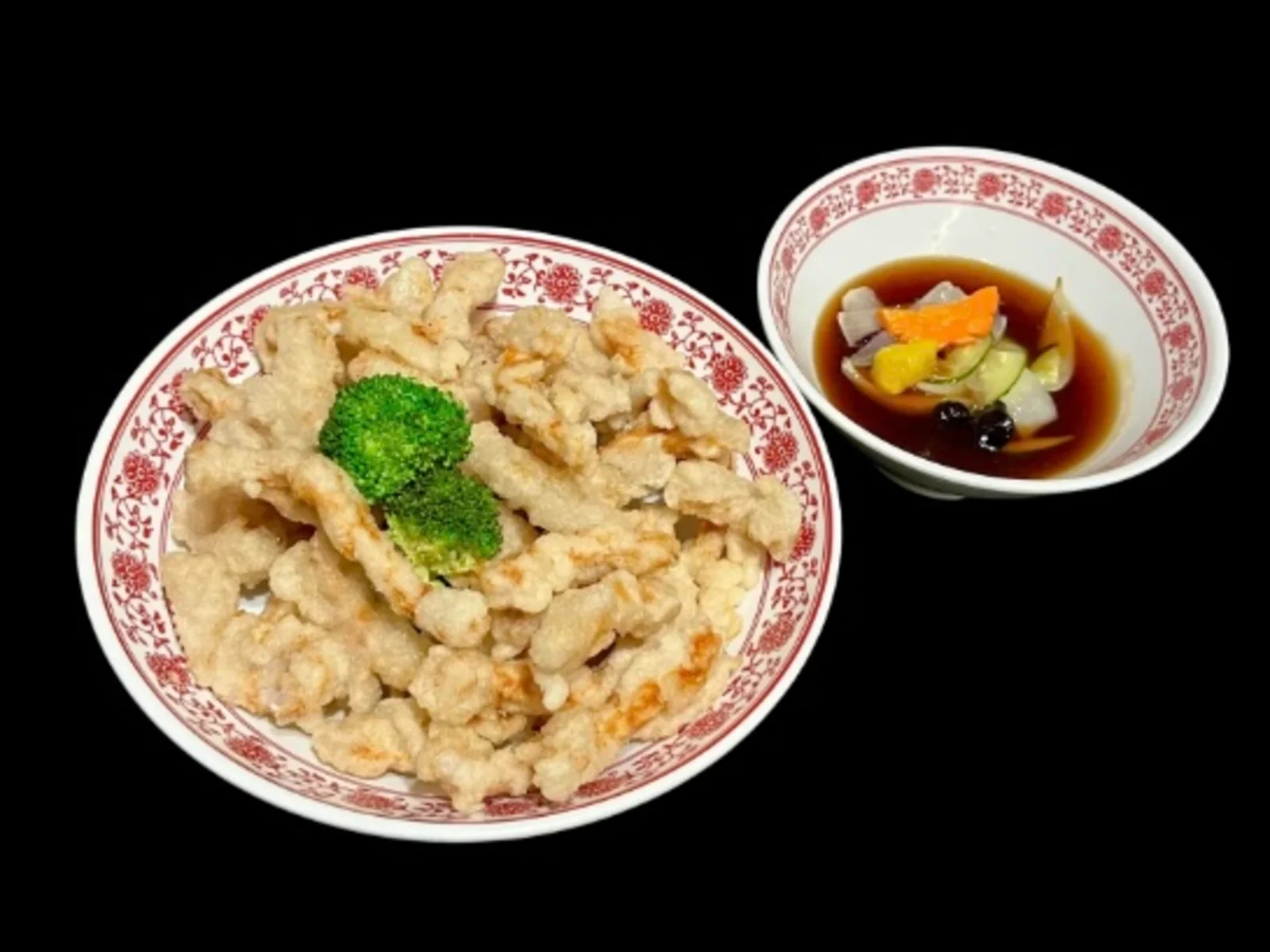 Sweet and Sour Deep-Fried Pork (탕수육)