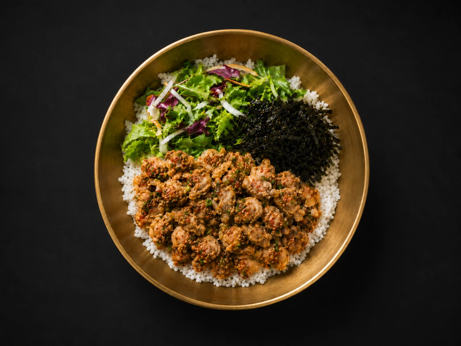 Spicy Clam Bibimbap