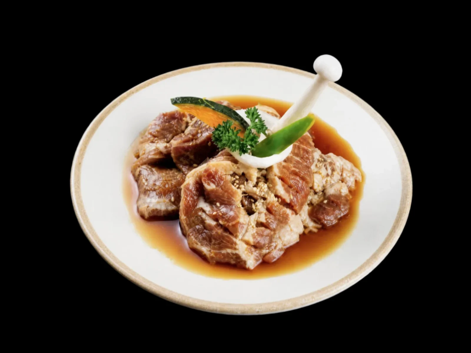 Marinated Pork Collar 양념돼지갈비
