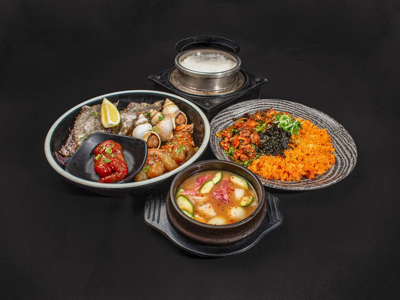 Assorted Soy Marinated Seafood Combo