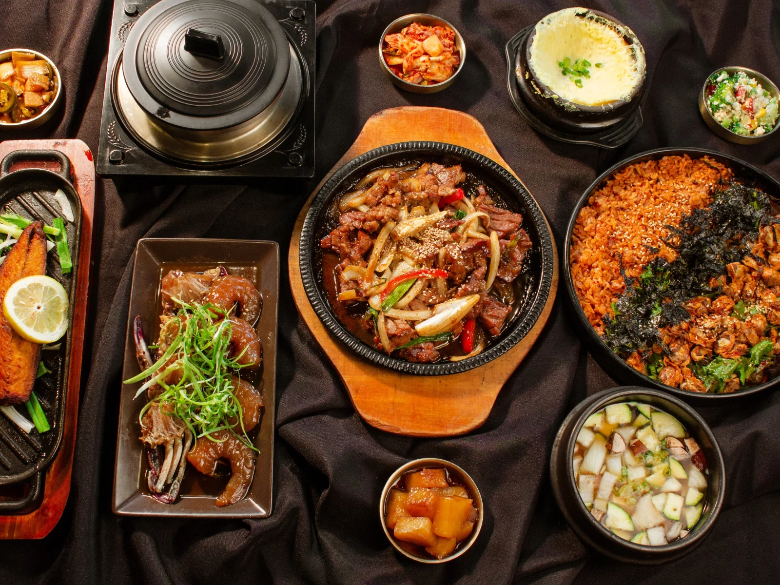 Pork Collar Combo 돼지갈비 콤보