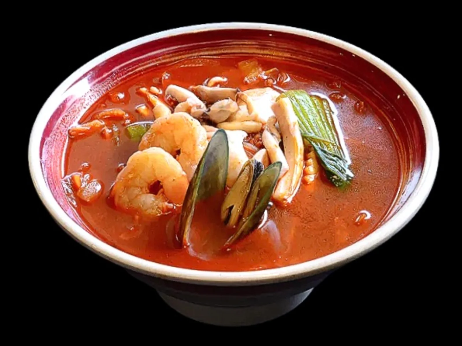 Chili Seafood Jjamppong (해물짬뽕)