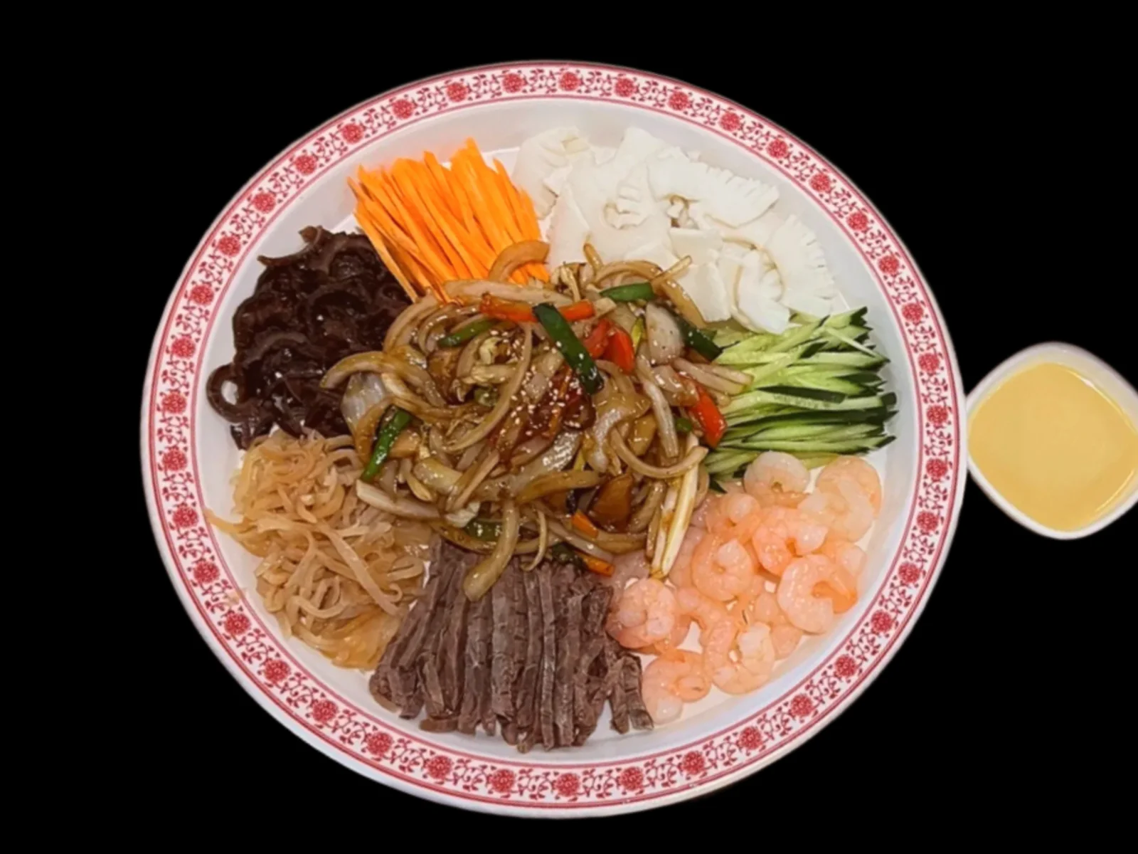 Mixed Meat, Seafood and Vegetables (양장피)