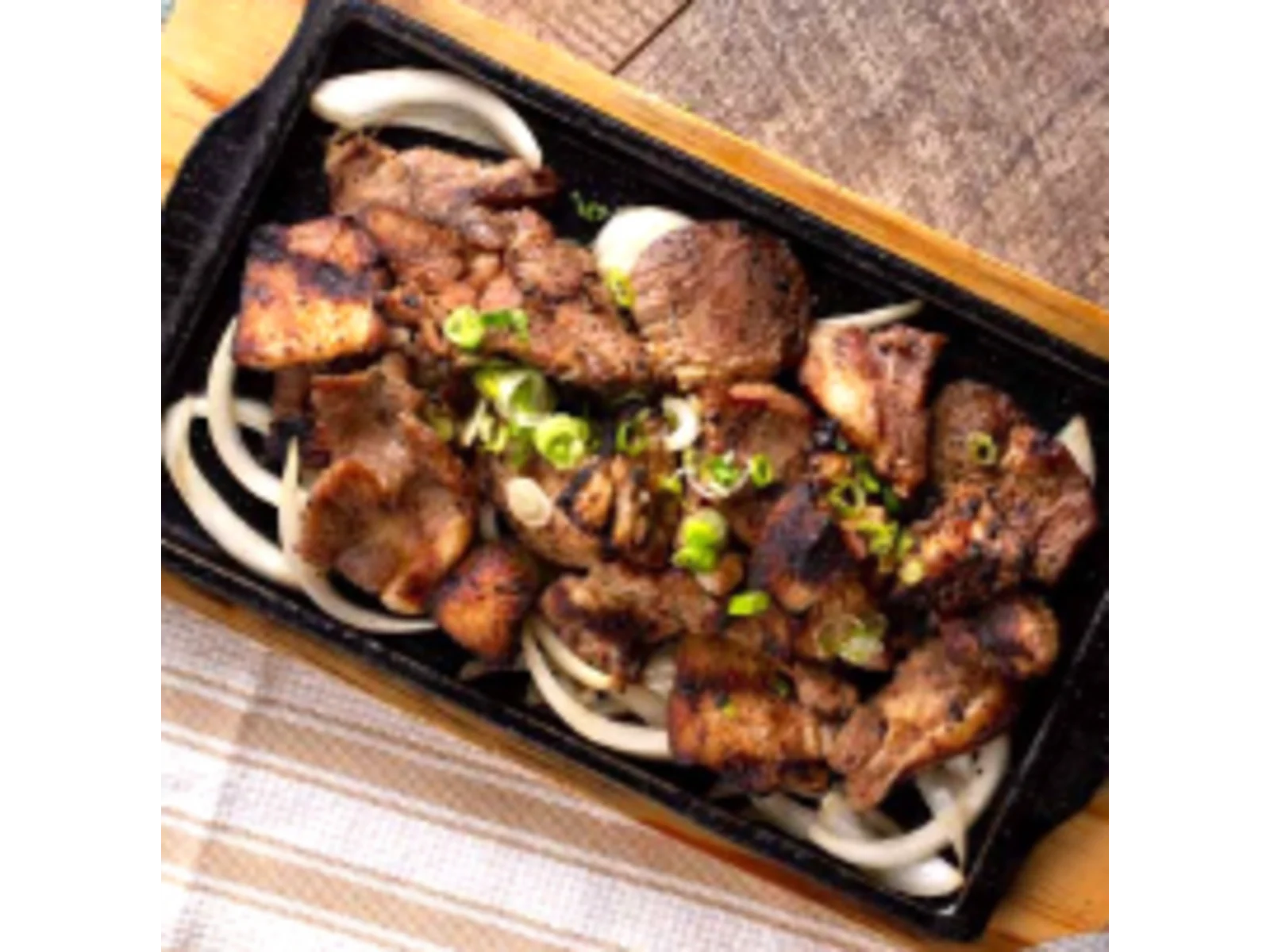 Grilled Pork Chop Slices | 돼지목살구이