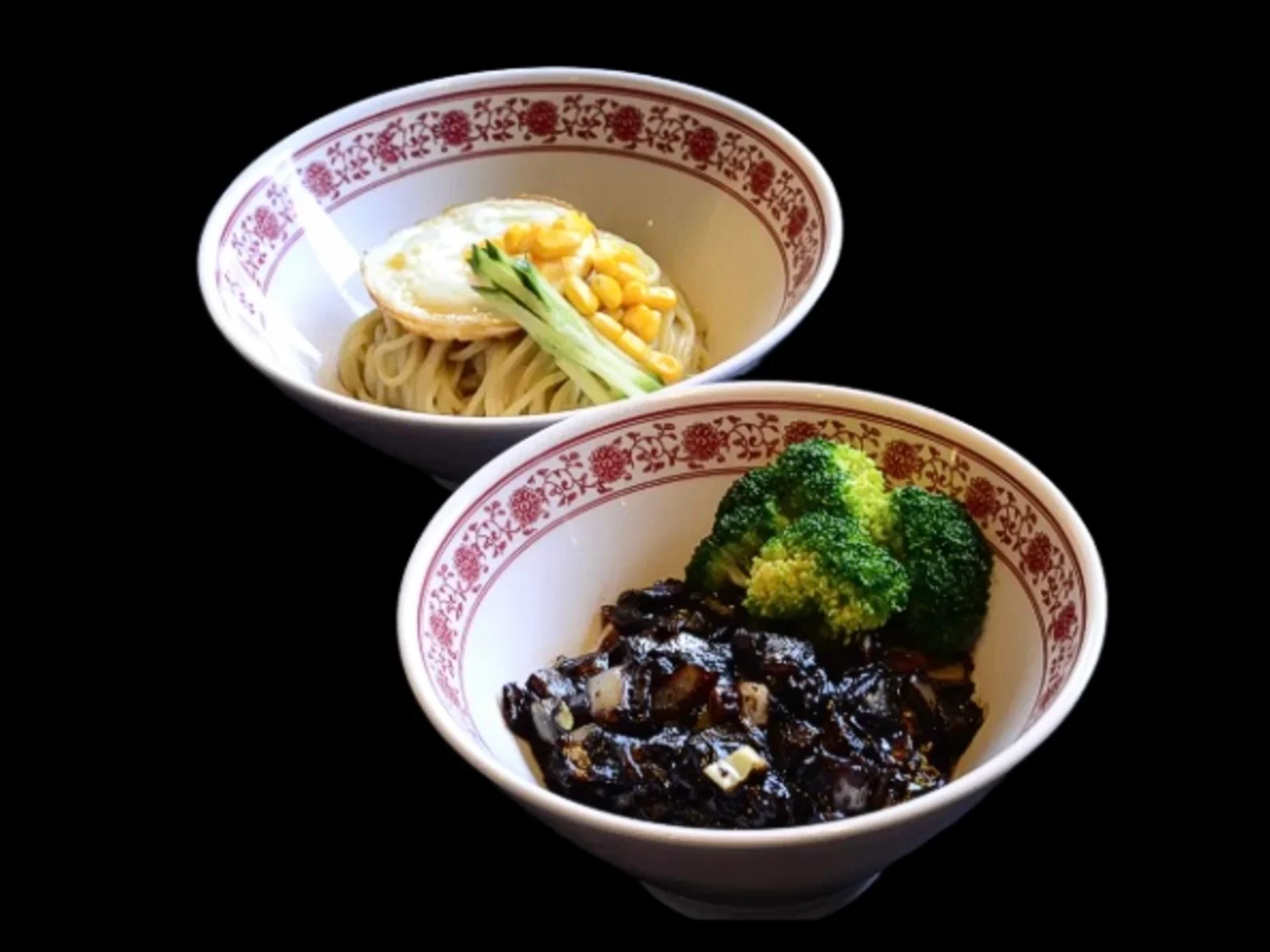 Vegetable Stir-Fried Black Bean Noodle (야채간짜장)