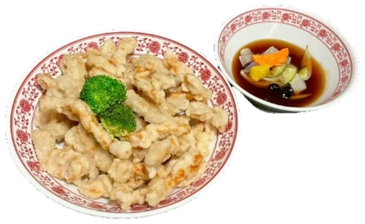 Sweet and Sour Deep-Fried Pork (탕수육)
