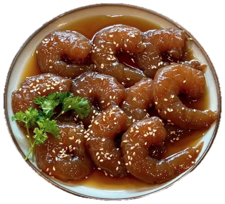 Soy Marinated Raw Shrimps 간장새우장