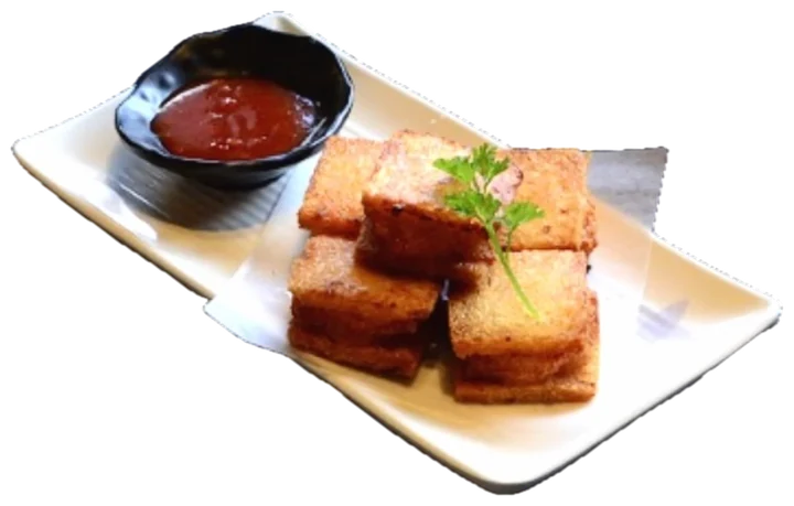 Fried Shrimp Toast (멘보샤) 5 Pcs